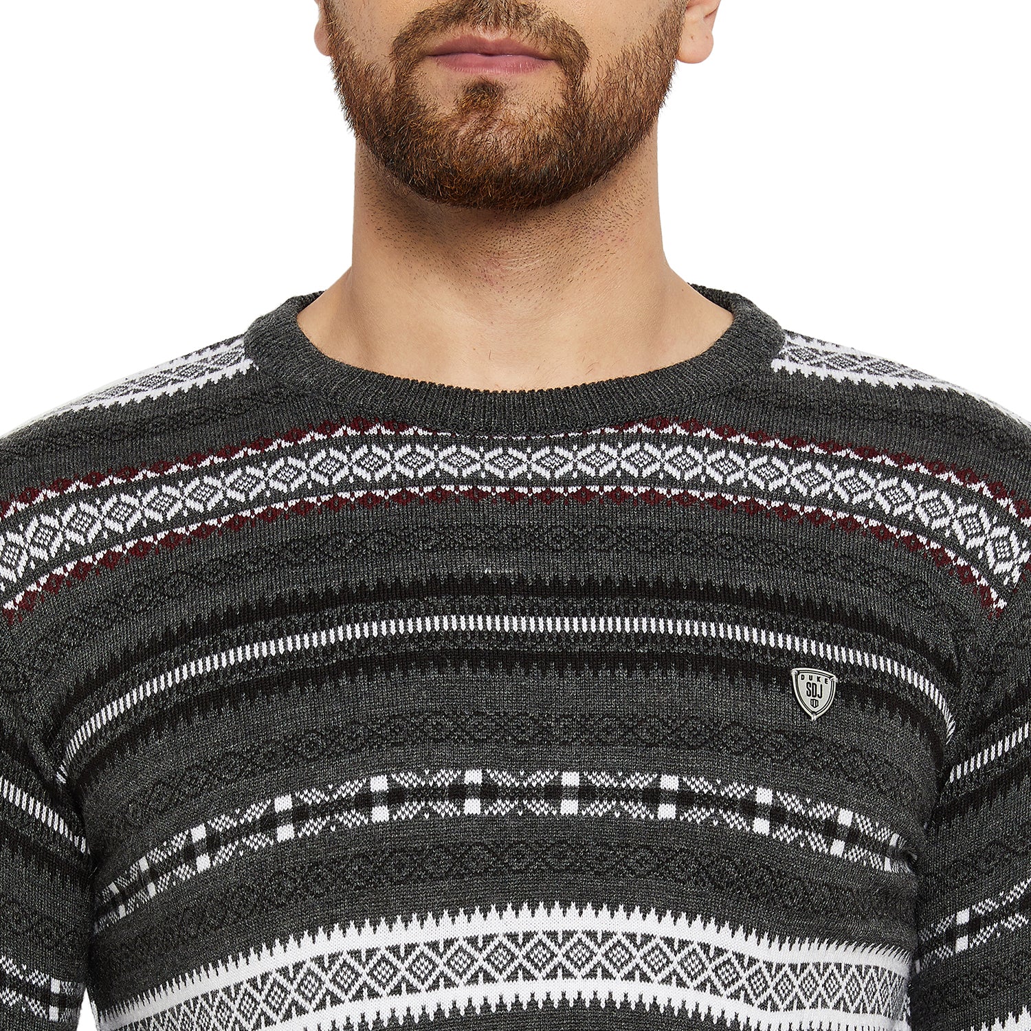 Duke Urban Men Round Neck Sweater (SDS649)