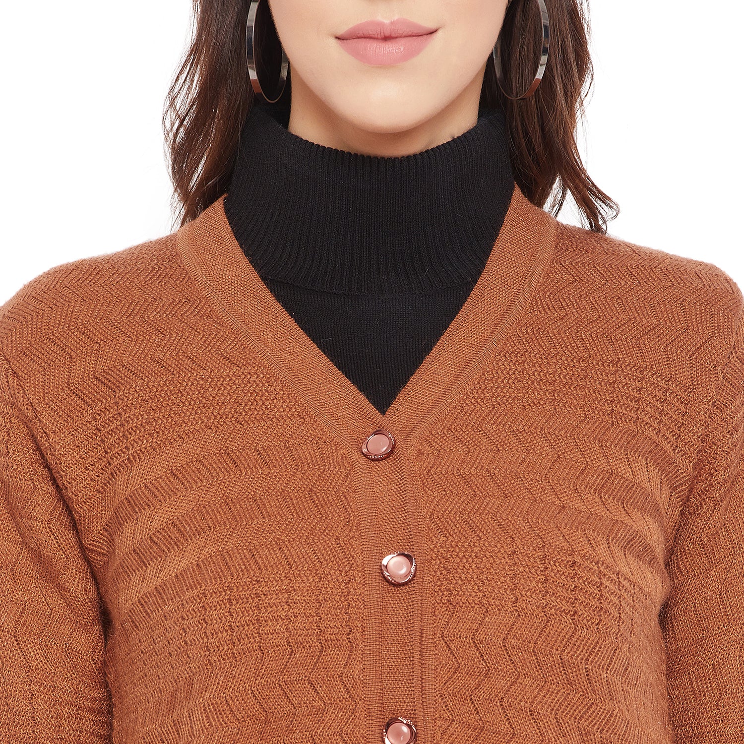 Duke Stardust Women Full Sleeve Cardigan (SDS9604)