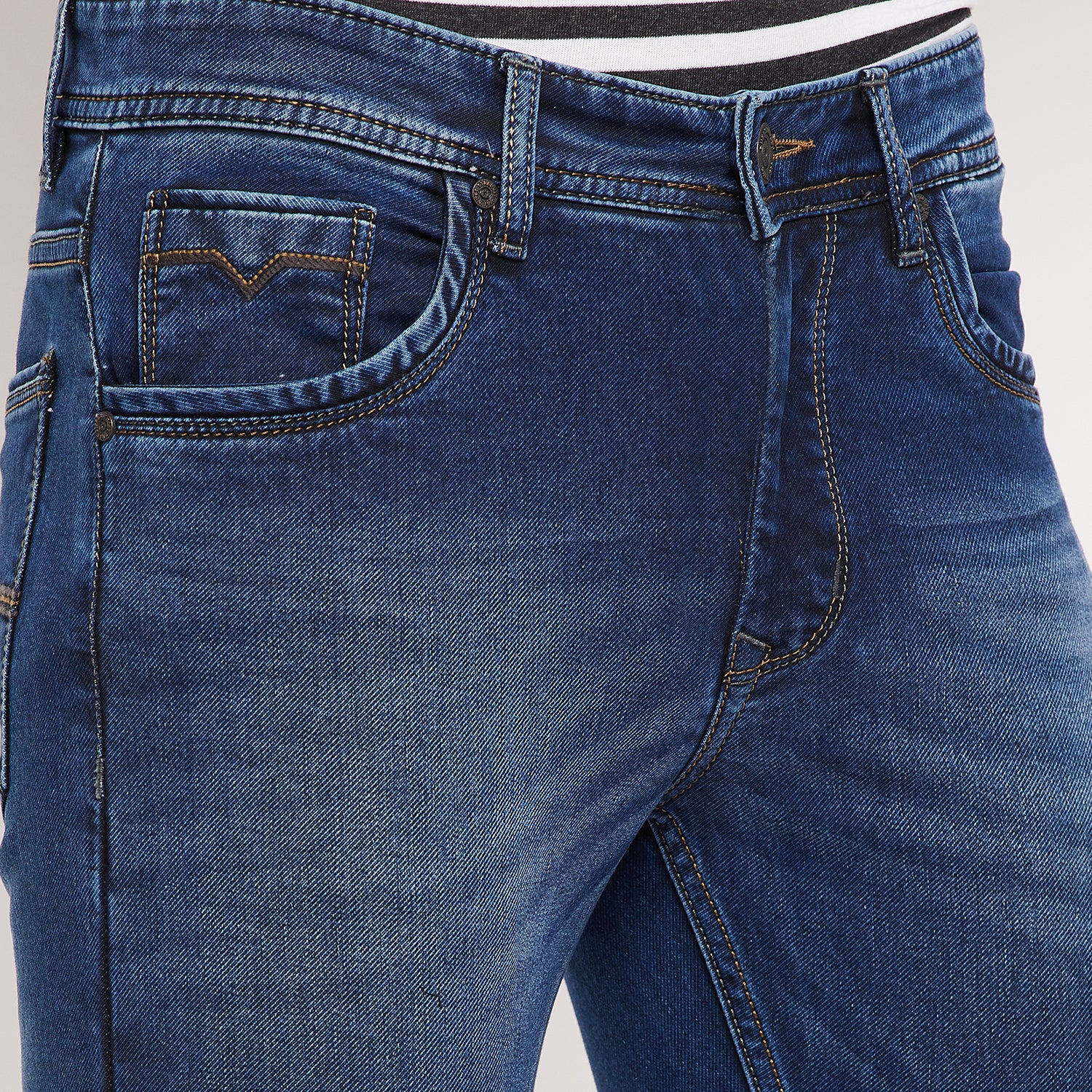 Duke Urban Men Slim Fit Stretchable Jeans (SDD5249)
