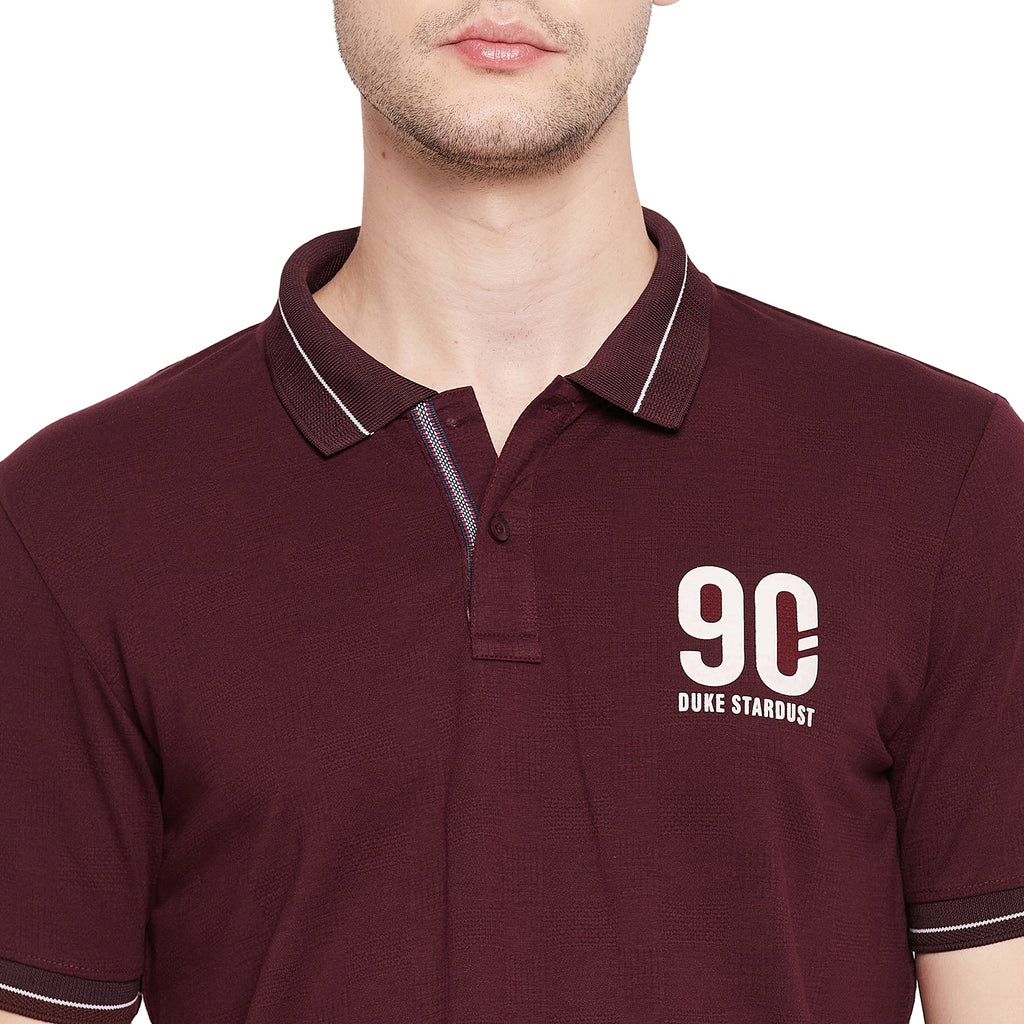 Duke Stardust Men Half Sleeve Cotton T-shirt (LF5269)