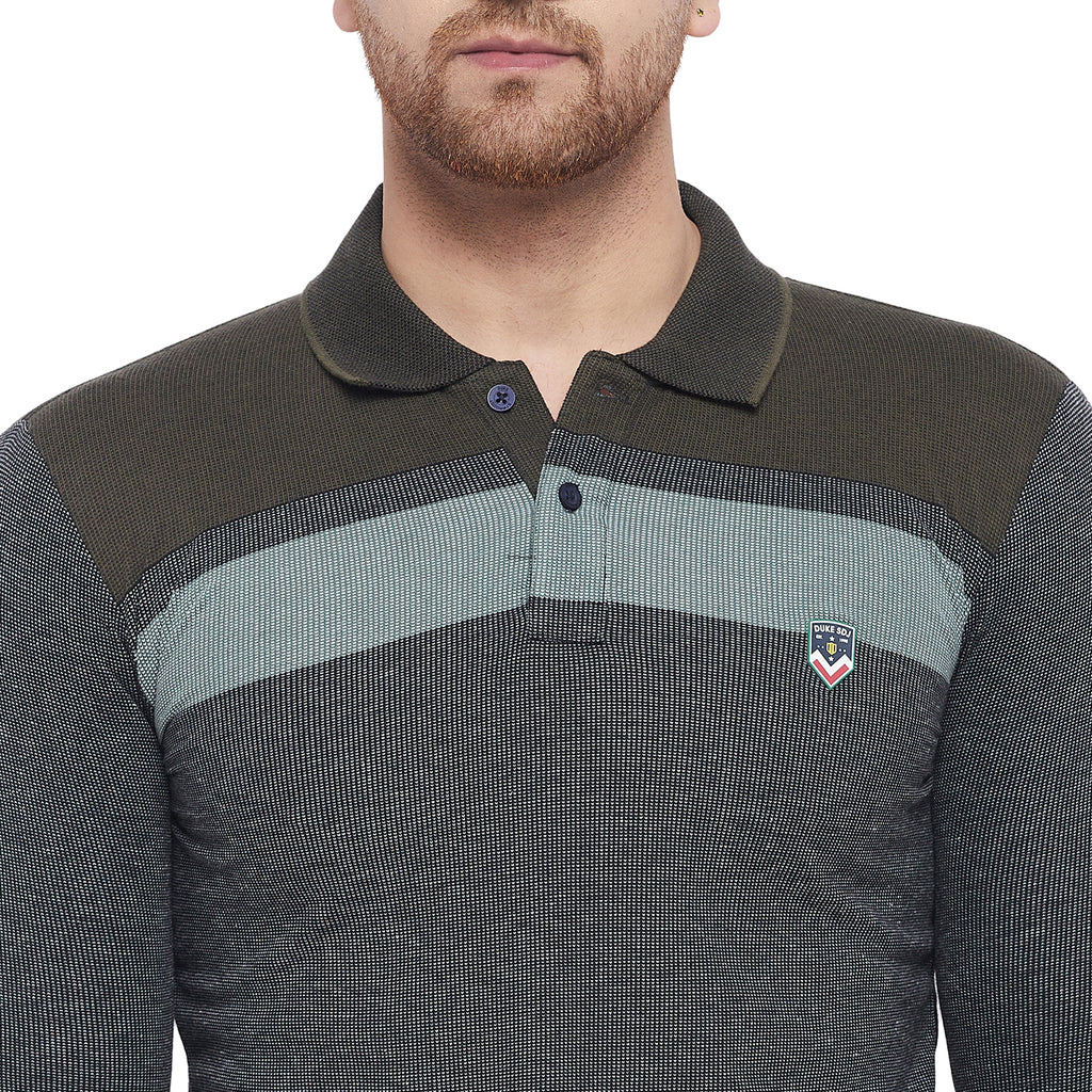 Duke Stardust Men Full Sleeve Cotton T-Shirt (LF3925)