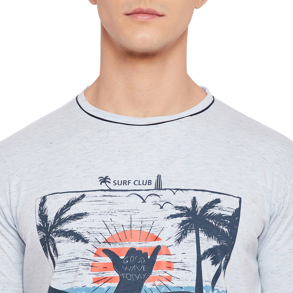 Duke Stardust Men Half Sleeve Cotton T-shirt (LF5262)