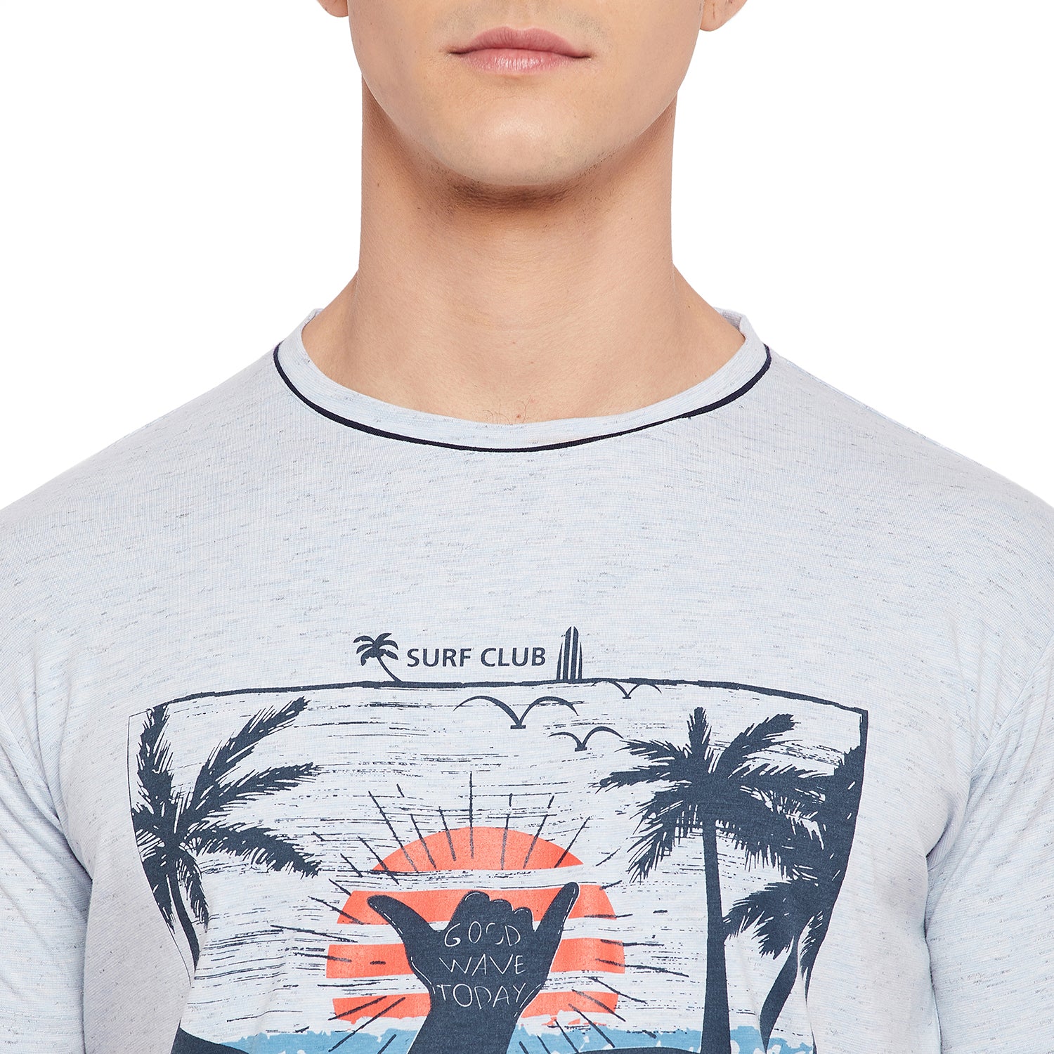 Duke Stardust Men Half Sleeve Cotton T-shirt (LF5262)