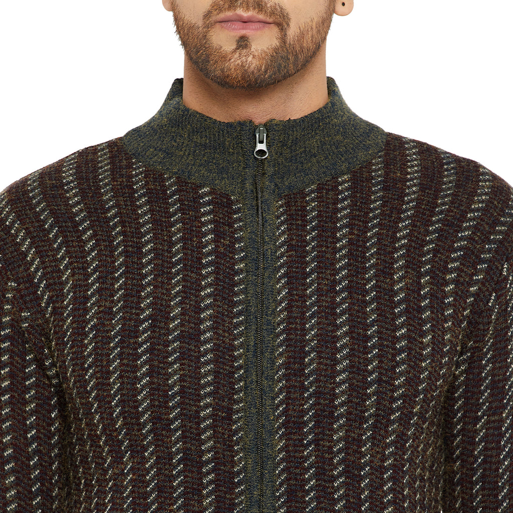 Duke Urban Men Full Sleeve Zipper Sweater (SDS2088)