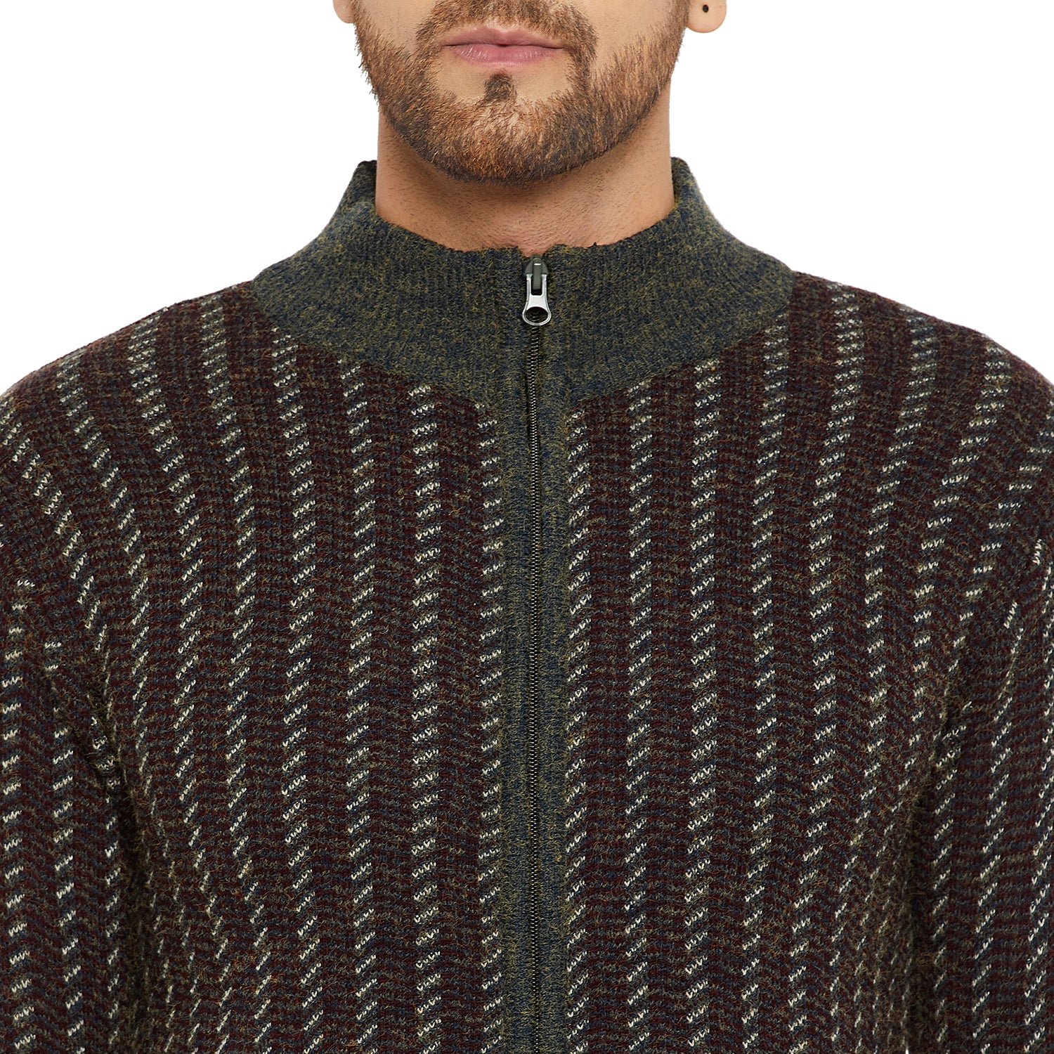 Duke Urban Men Full Sleeve Zipper Sweater (SDS2088)
