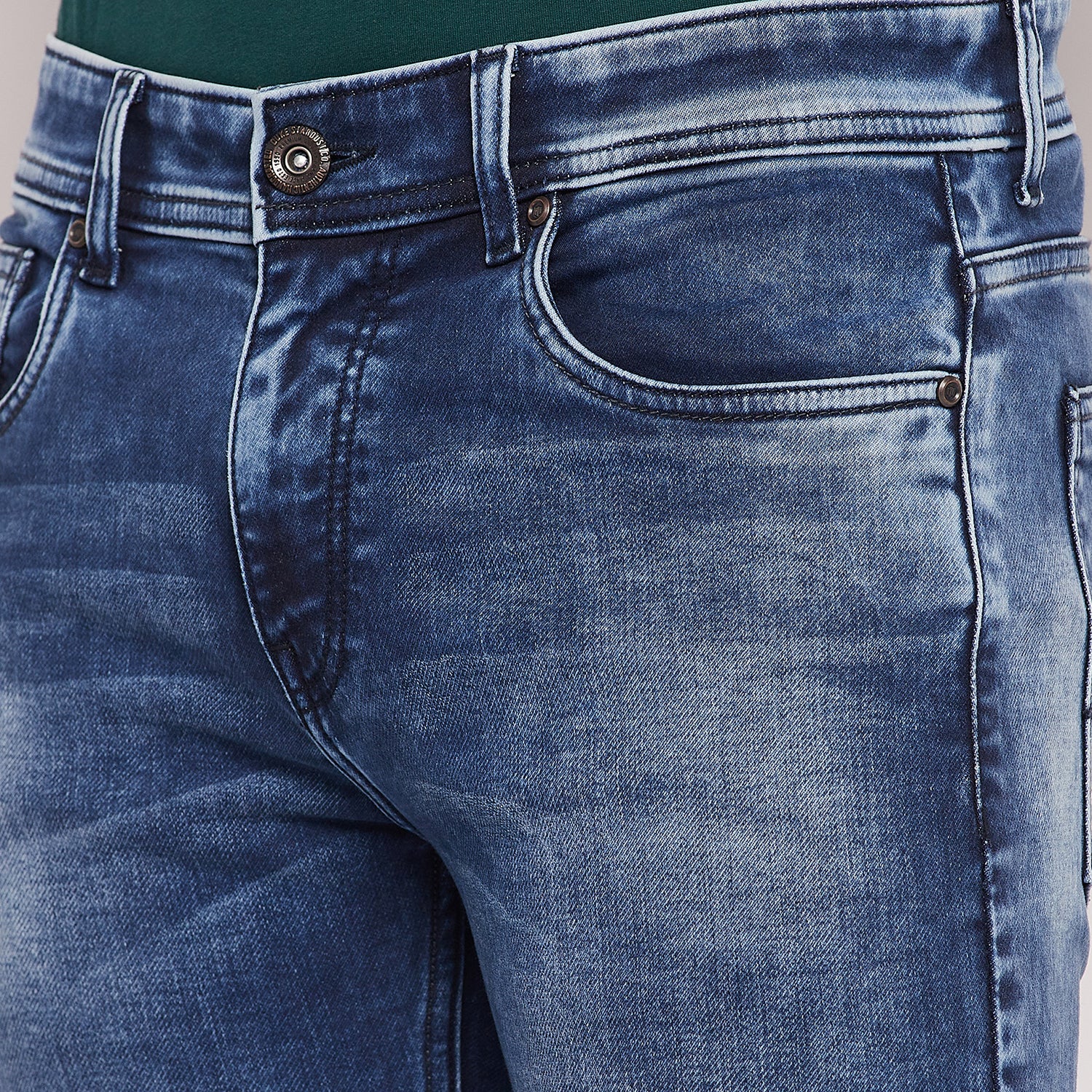 Duke Urban Men Slim Fit Stretchable Jeans (SDD5361)