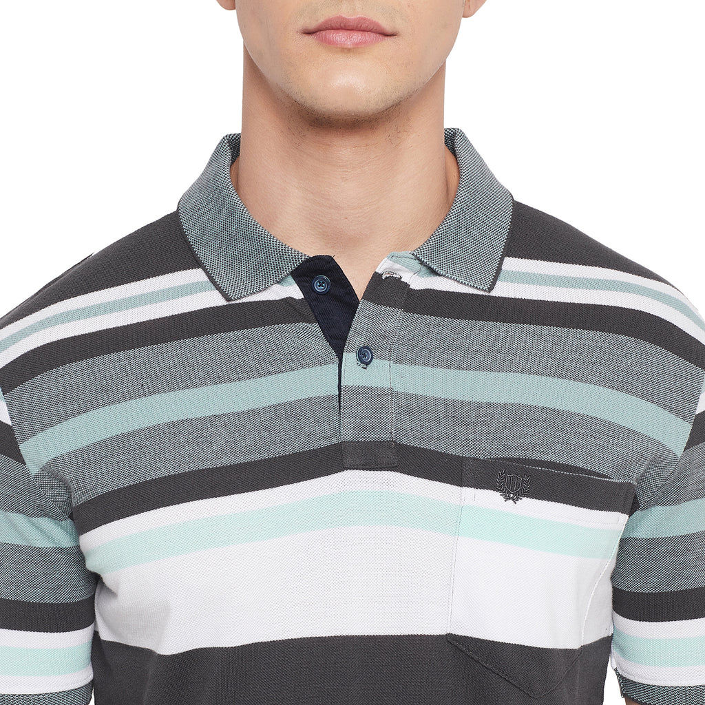 Duke Stardust Men Half Sleeve Cotton T-shirt (LF5303)