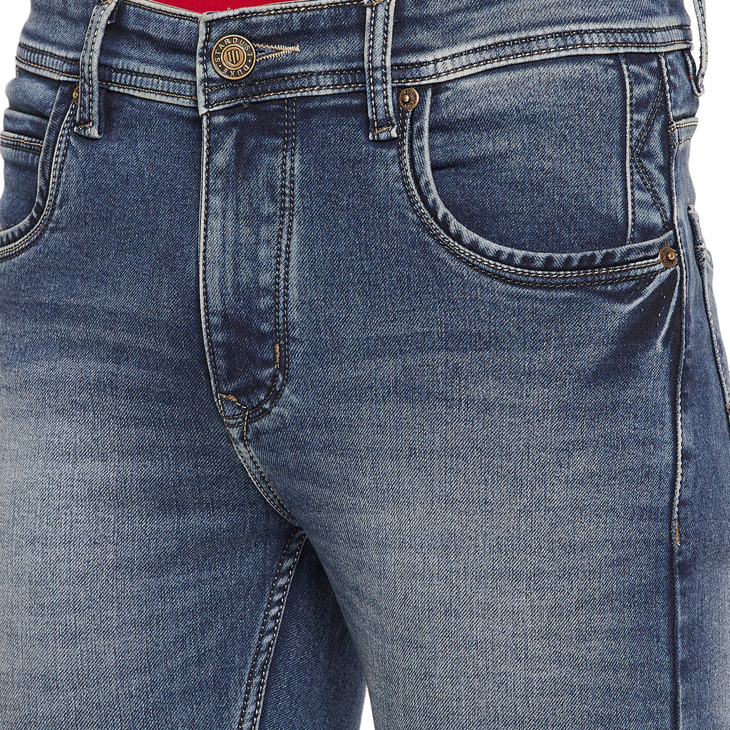 Duke Stardust Men Slim Fit Stretchable Jeans (SDD5329)