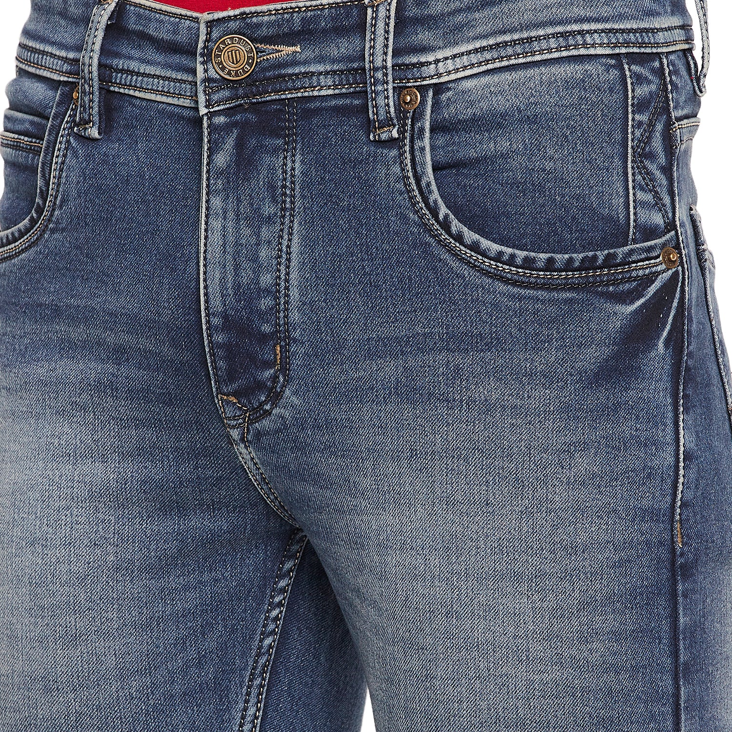 Duke Stardust Men Slim Fit Stretchable Jeans (SDD5329)
