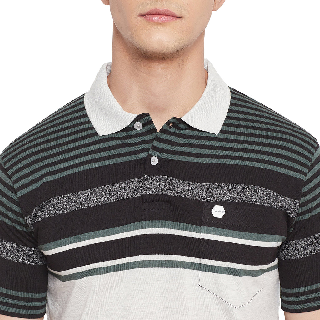 Duke Stardust Men Half Sleeve Cotton T-shirt (MTLF359)