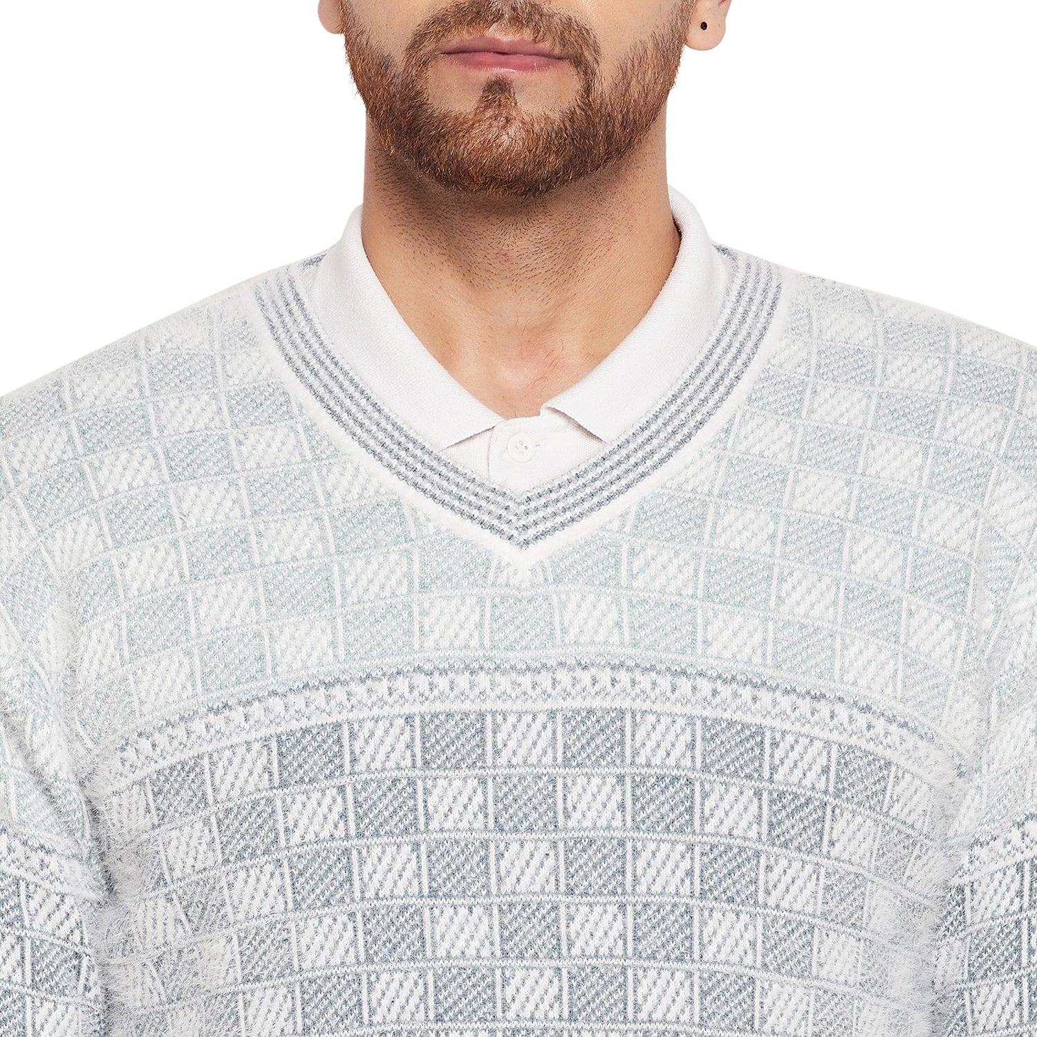 Duke Urban Men Full Sleeve V-Neck Sweater (SDS2063)