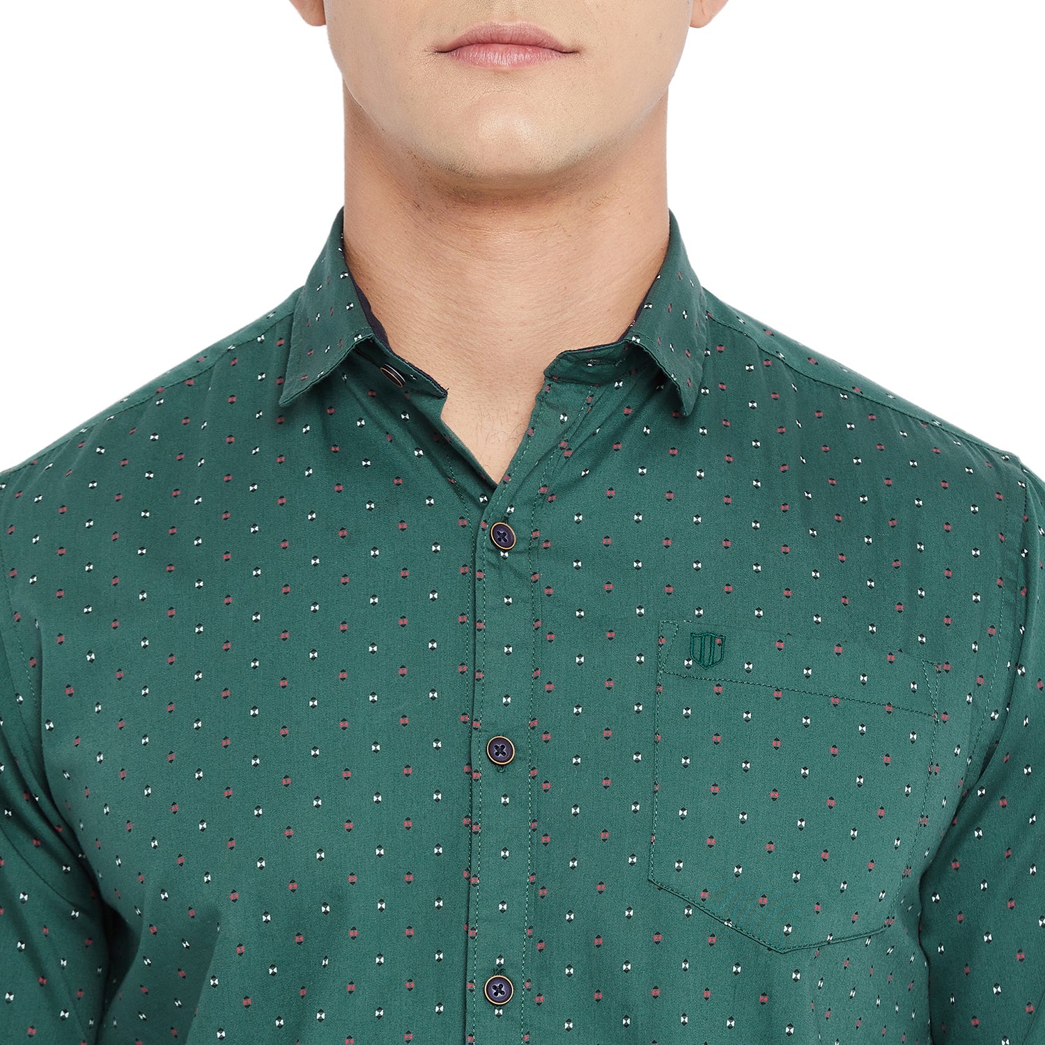 Duke Stardust Men Full Sleeve Cotton Shirt (SDO5PRT)