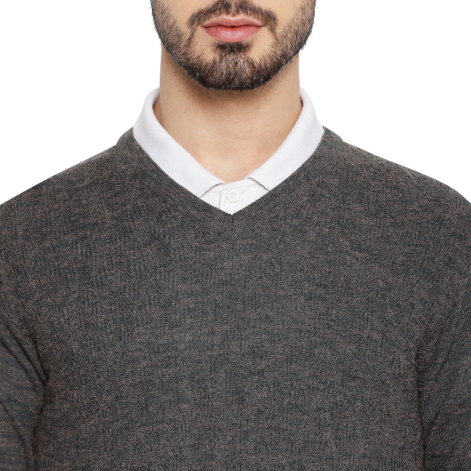 Duke Urban Men Full Sleeve V Neck Sweater (SDS2048)
