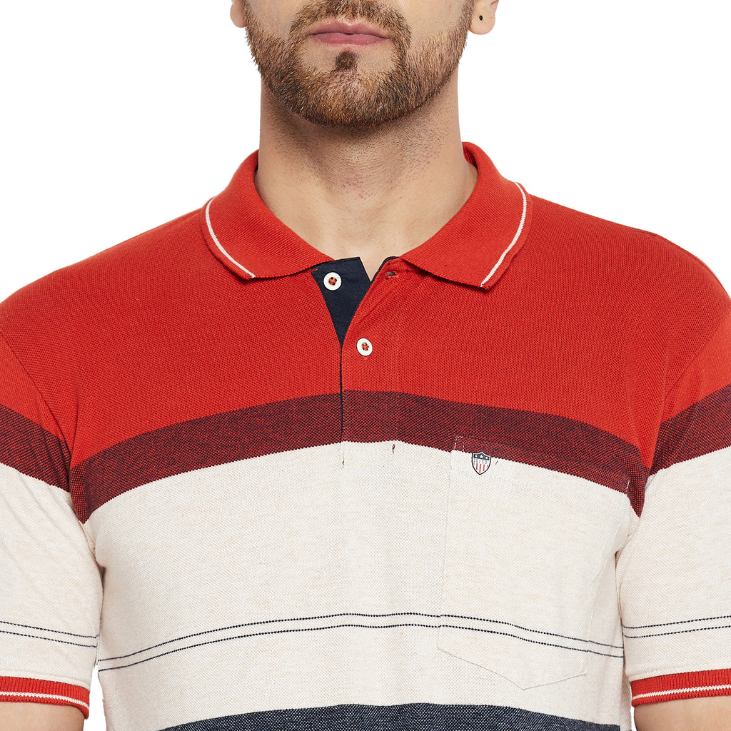 Duke Urban Men Half Sleeve Cotton T-shirt (LF5705)