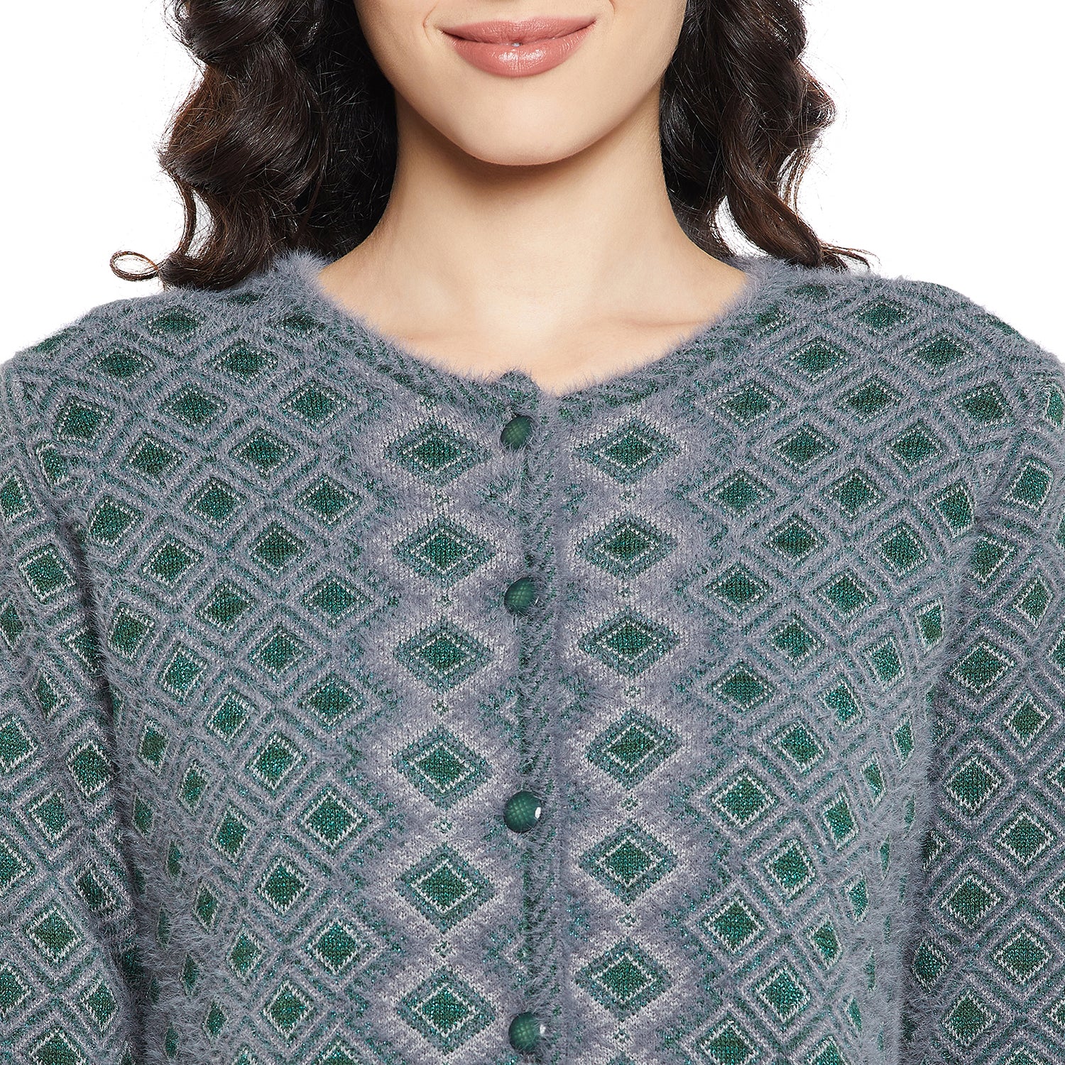Duke Urban Women Full sleeve Round Neck Cardigan (SDS1053)