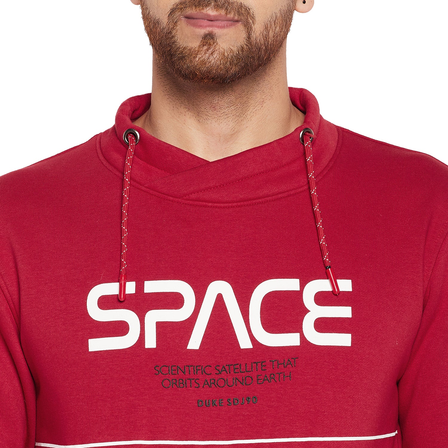 Duke Urban Men Cowl Neck Sweatshirt (LF6121)