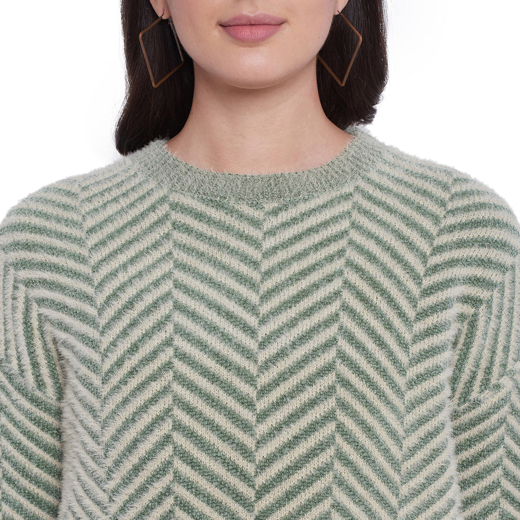 Duke Stardust Women Full Sleeve Sweater (SDS963)