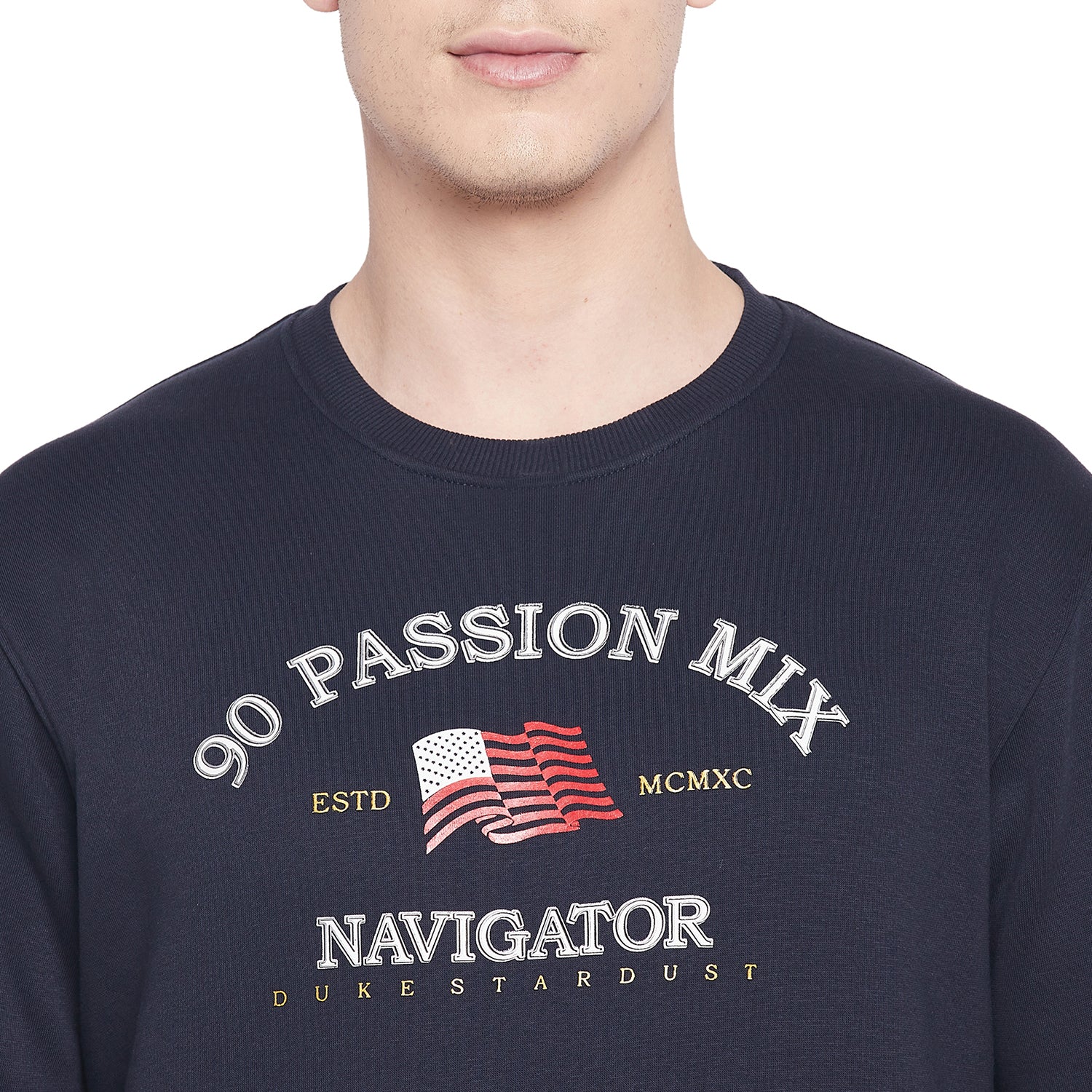 Duke Urban Men Printed Sweatshirt (LF6196)