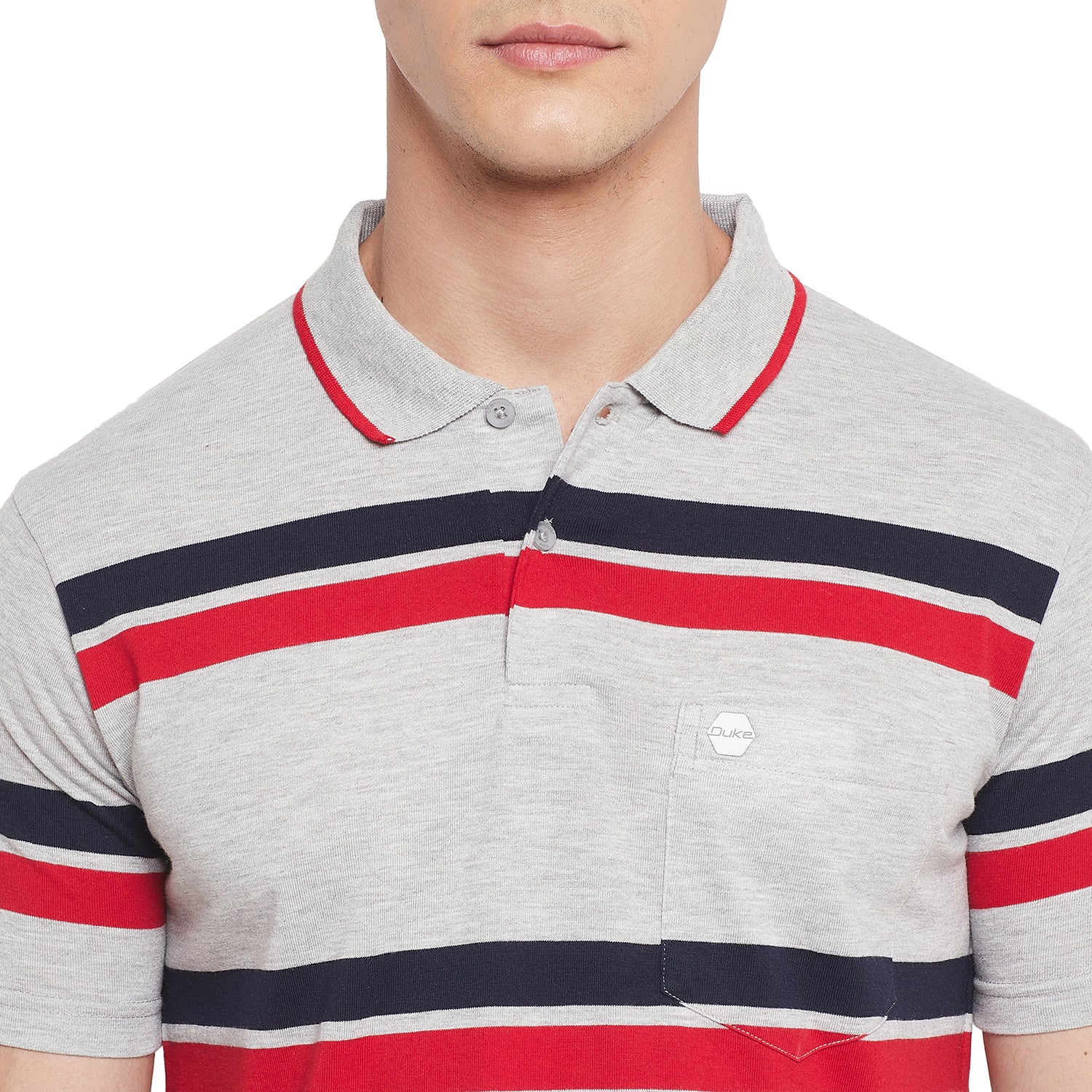 Duke Stardust Men Half Sleeve Cotton T-shirt (MTLF357)