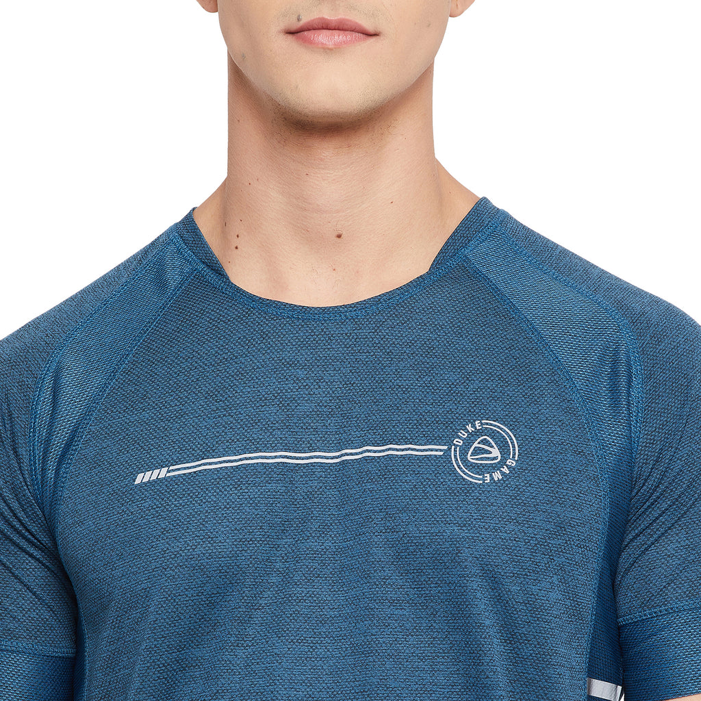 Duke Stardust Men Half Sleeve Sports T-shirt (GD1172)