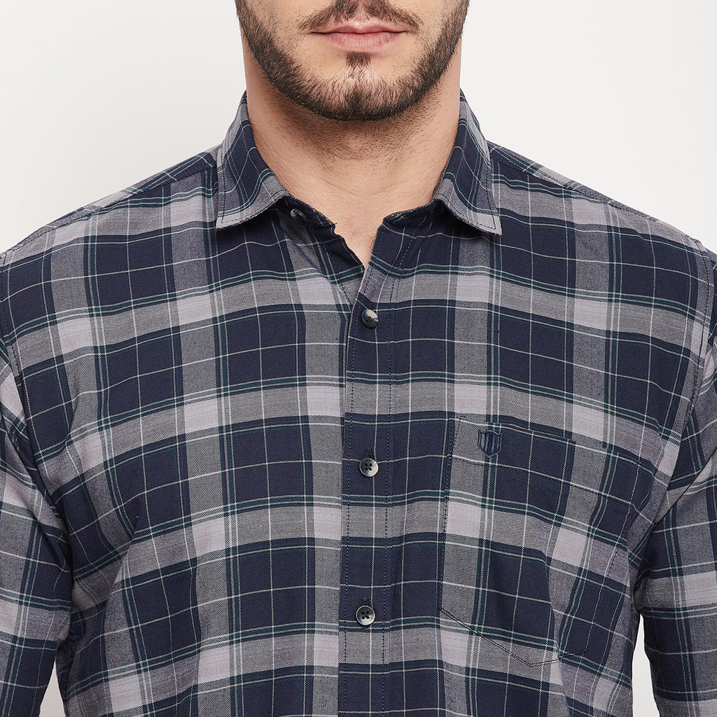 Duke Stardust Men Full Sleeve Cotton Shirt (SDO8CKOA)