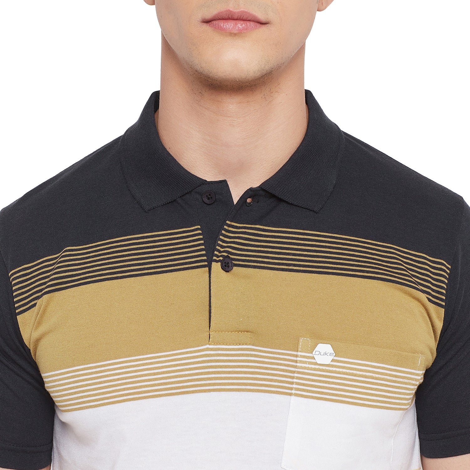 Duke Stardust Men Half Sleeve Cotton T-shirt (MTLF361)