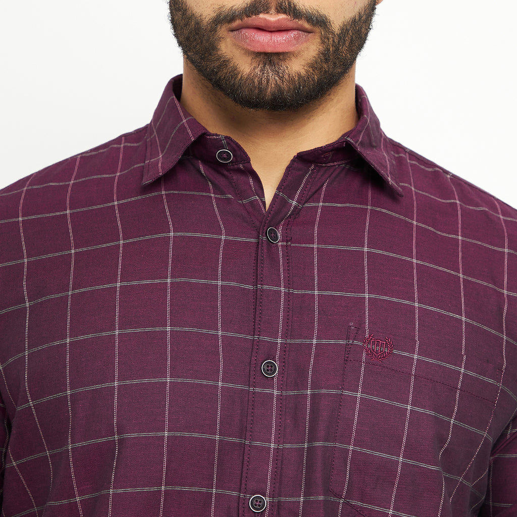 Duke Stardust Men Full Sleeve Cotton Shirt (SDO6CKL)