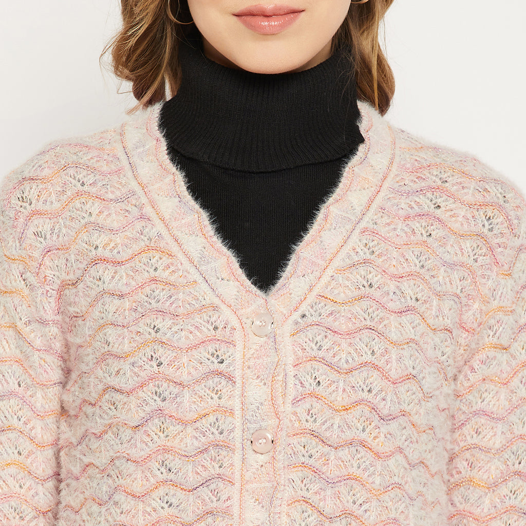 Duke Stardust Women Full Sleeve Cardigan (SDS9739)