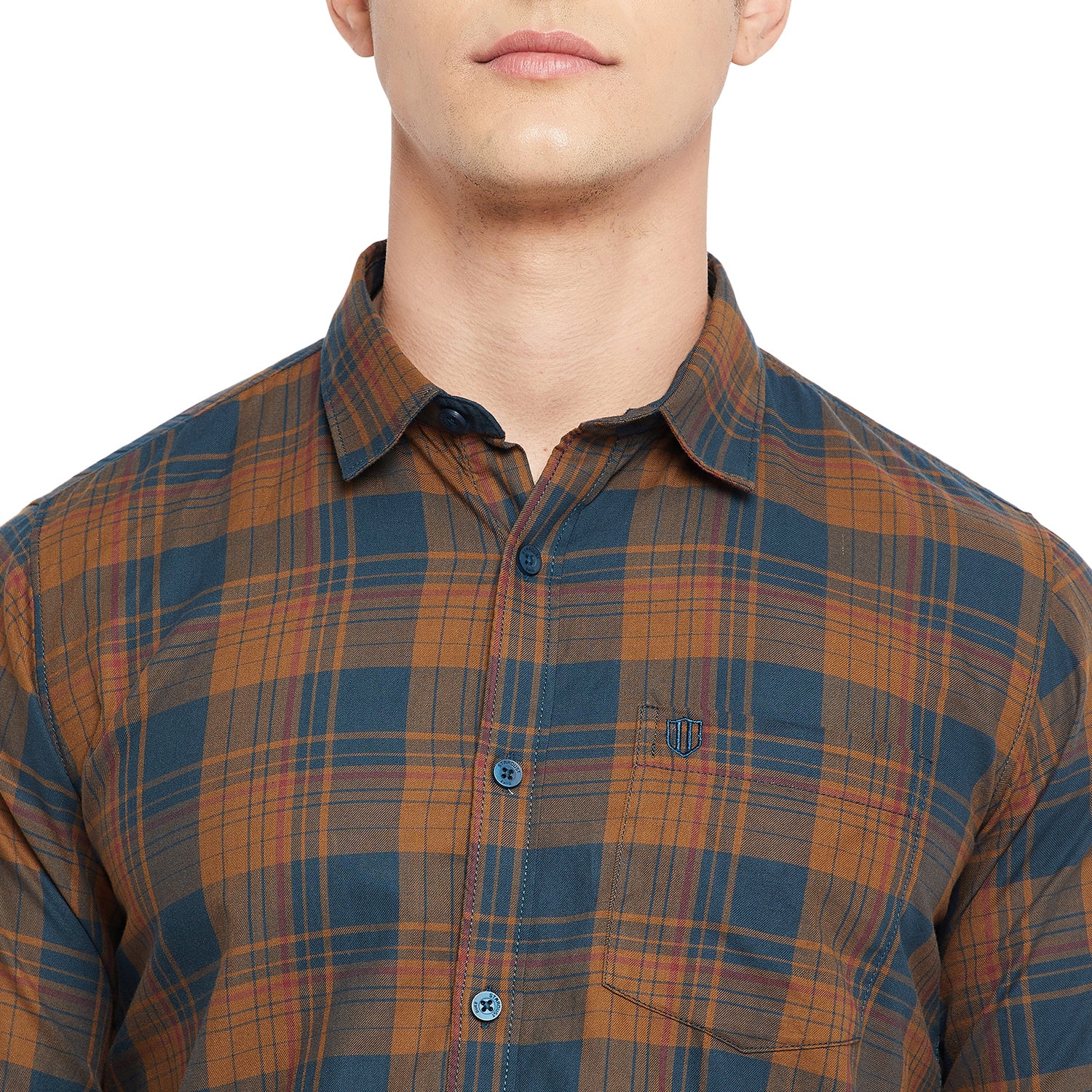 Duke Stardust Men Full Sleeve  Cotton Shirt (SDO7CKYQ)
