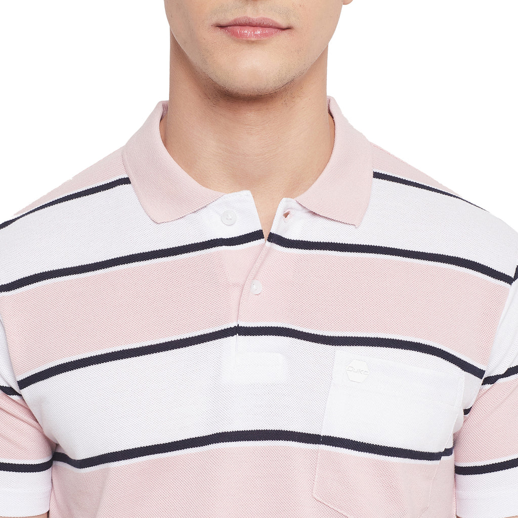 Duke Stardust Men Half Sleeve Cotton T-shirt (MTLF358)