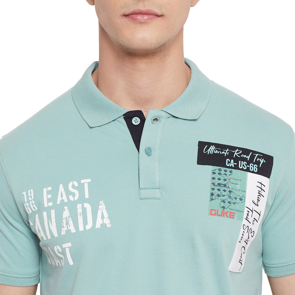 Duke Stardust Men Half Sleeve Cotton T-shirt (LF5256)