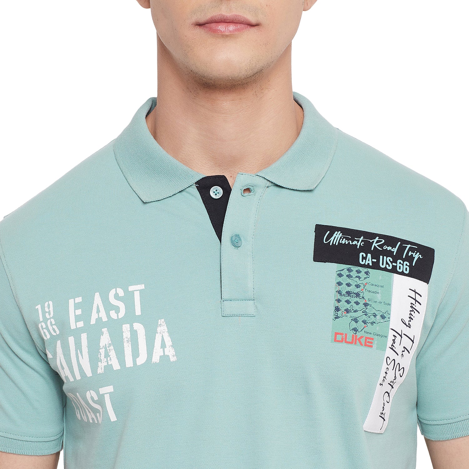 Duke Stardust Men Half Sleeve Cotton T-shirt (LF5256)