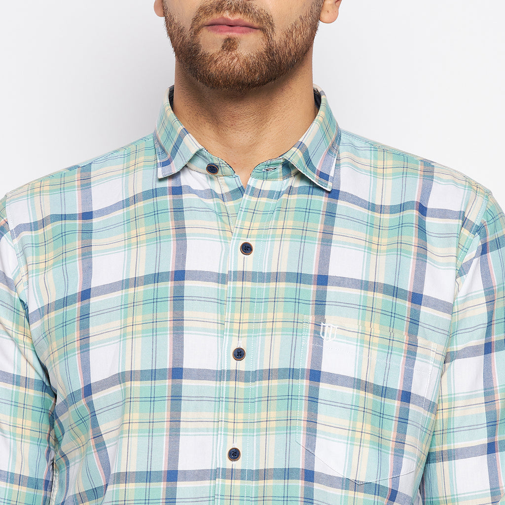 Duke Stardust Men Full Sleeve Cotton Shirt (SDO8CKOH)