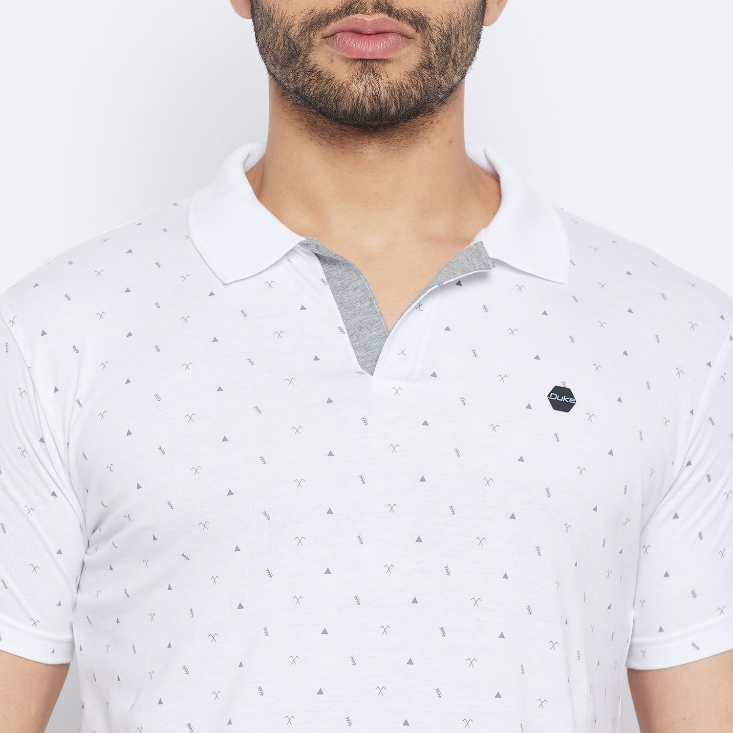 Duke Stardust Men Half Sleeve Cotton T-shirt (4040F)