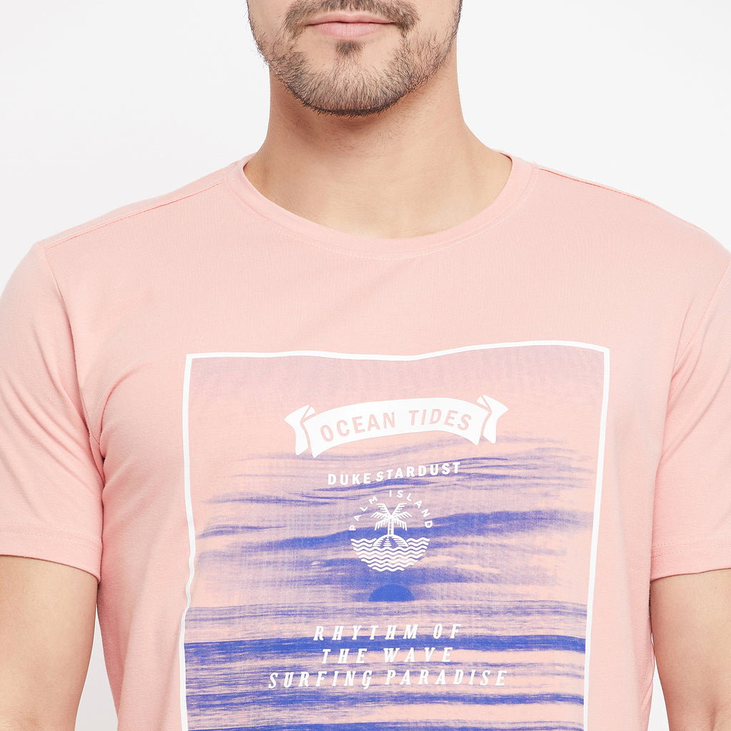 Duke Urban Men Half Sleeve Cotton T-shirt (LF5754)