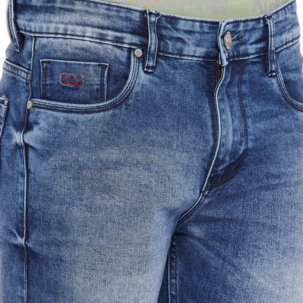Duke Stardust Men Slim Fit Stretchable Jeans (SDD5149)