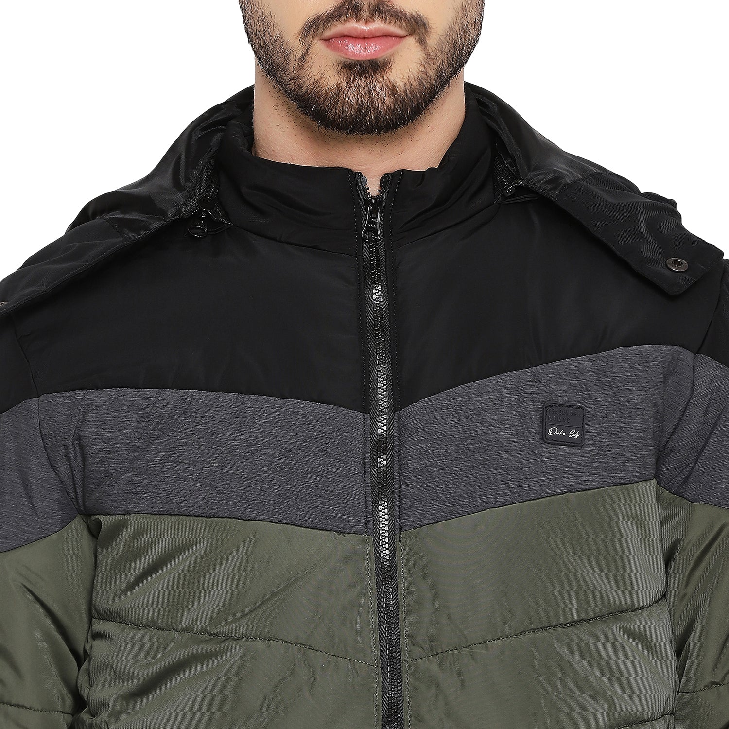 Duke Urban Men Full Sleeve Hooded Jacket (SDZ1068)