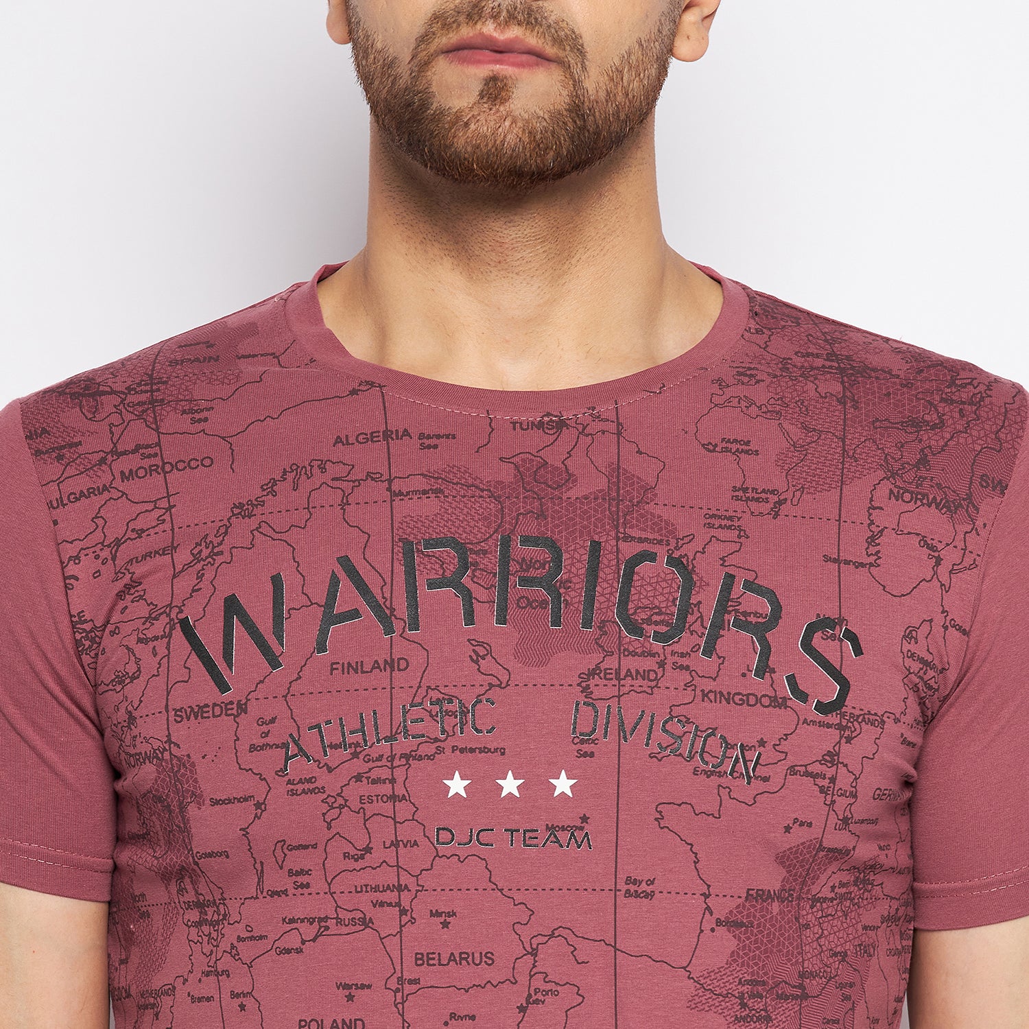 Duke Urban Men Half Sleeve Cotton T-shirt (LF5737)