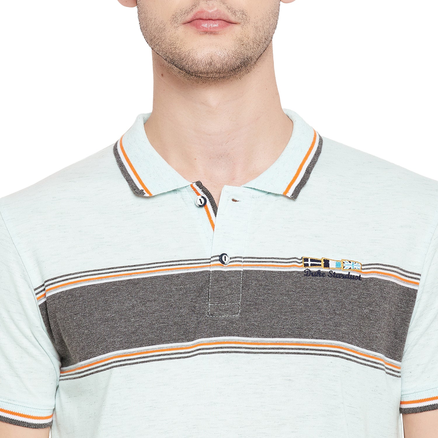 Duke Stardust Men Half Sleeve Cotton T-shirt (LF5391)