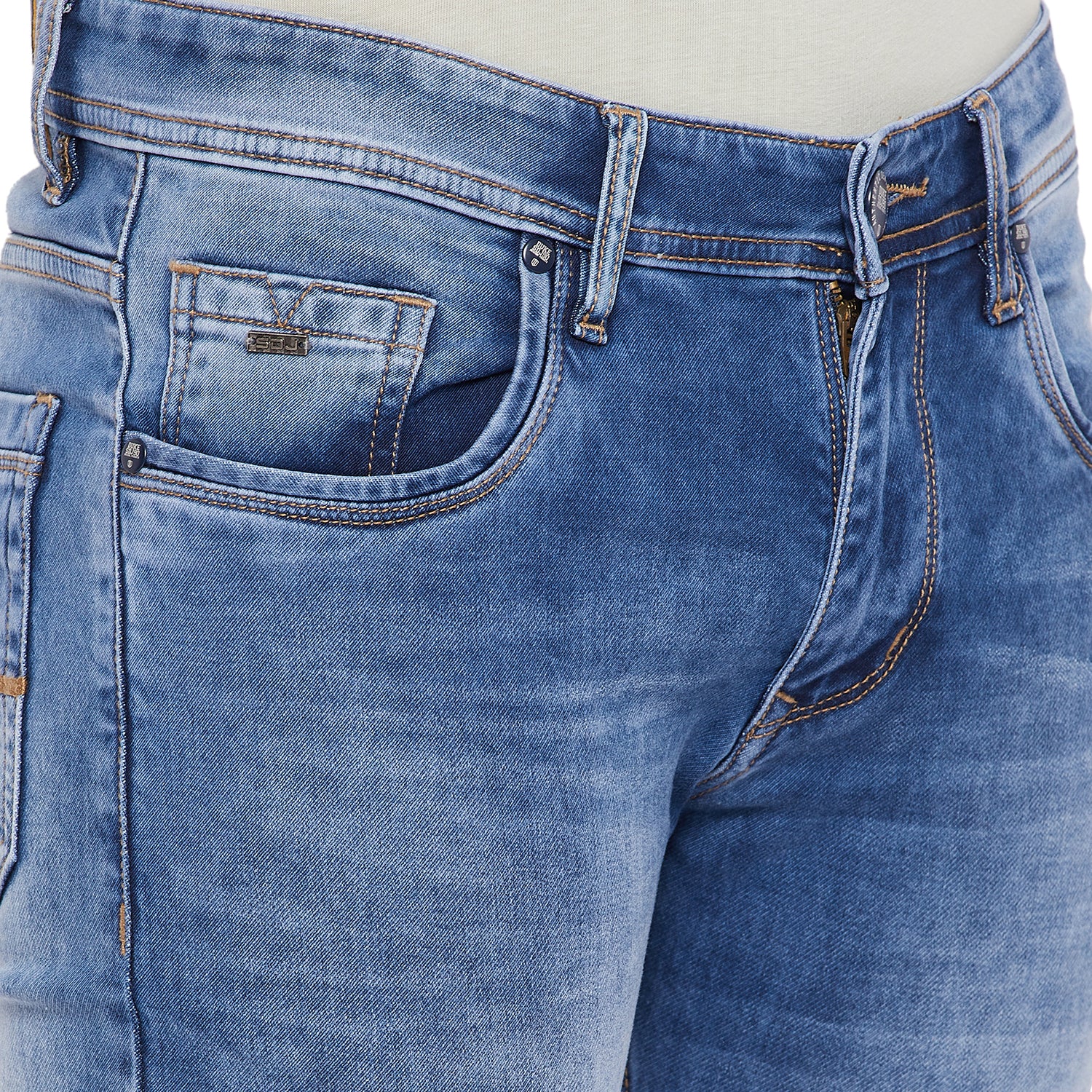 Duke Stardust Men Slim Fit Stretchable Jeans (SDD5288)
