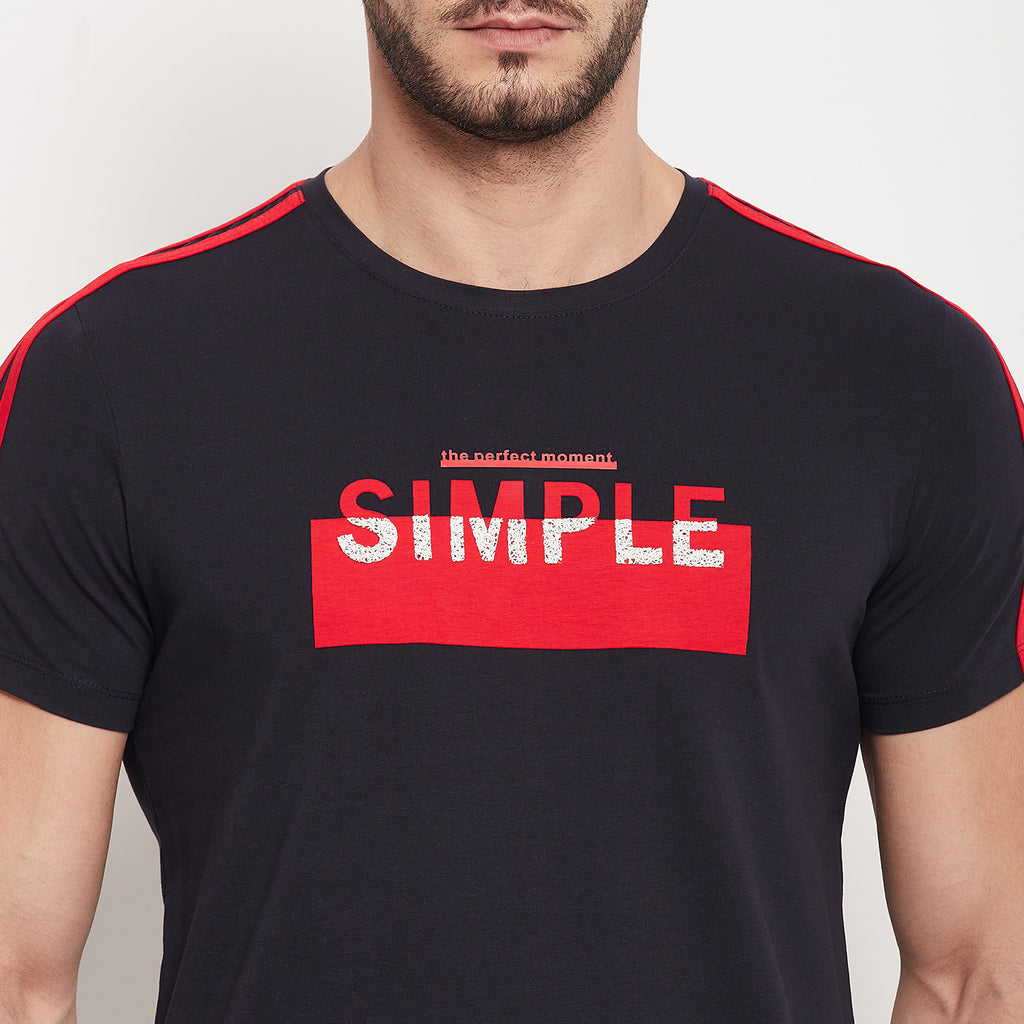Duke Stardust Men Half Sleeve Cotton T-shirt (LF5176)