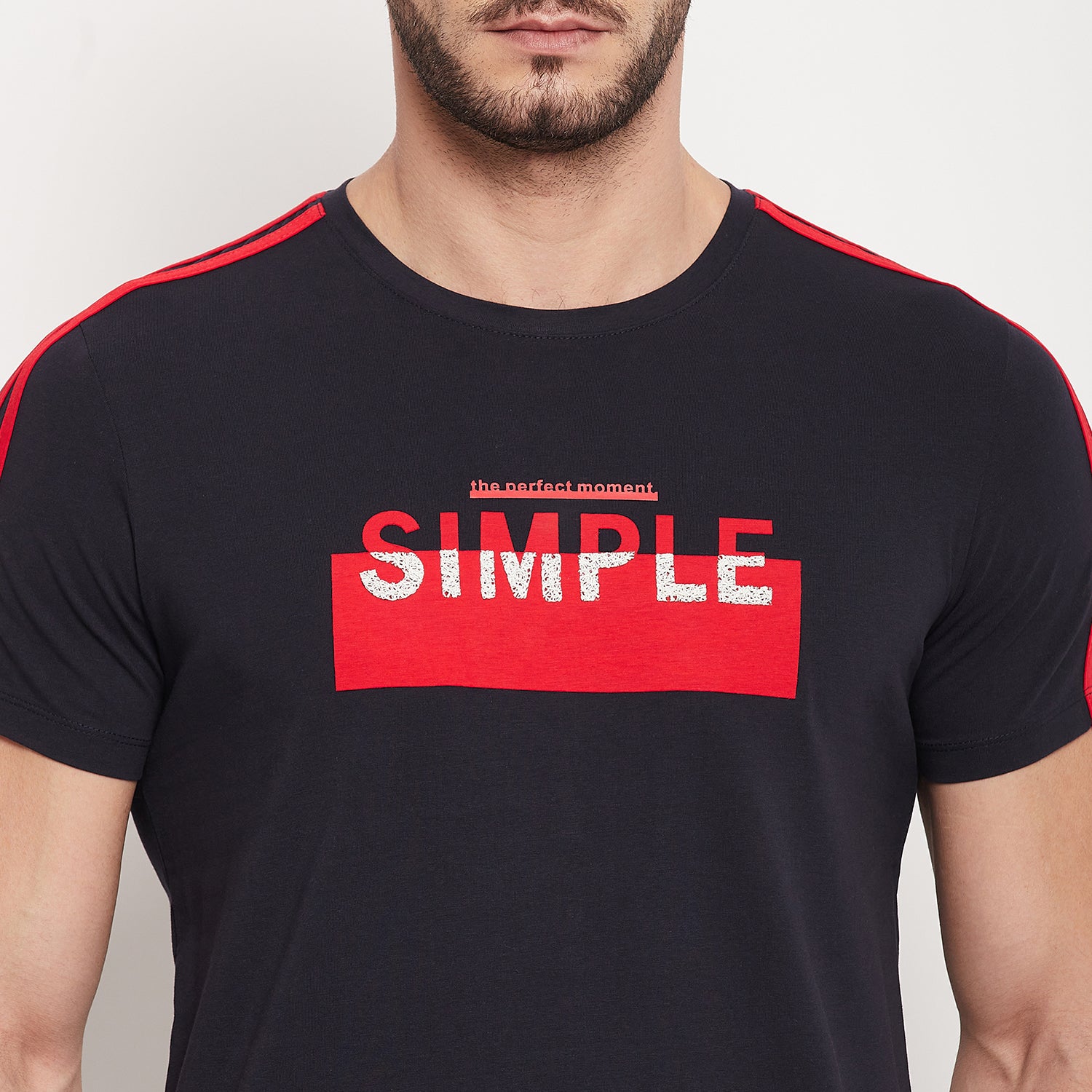 Duke Stardust Men Half Sleeve Cotton T-shirt (LF5176)