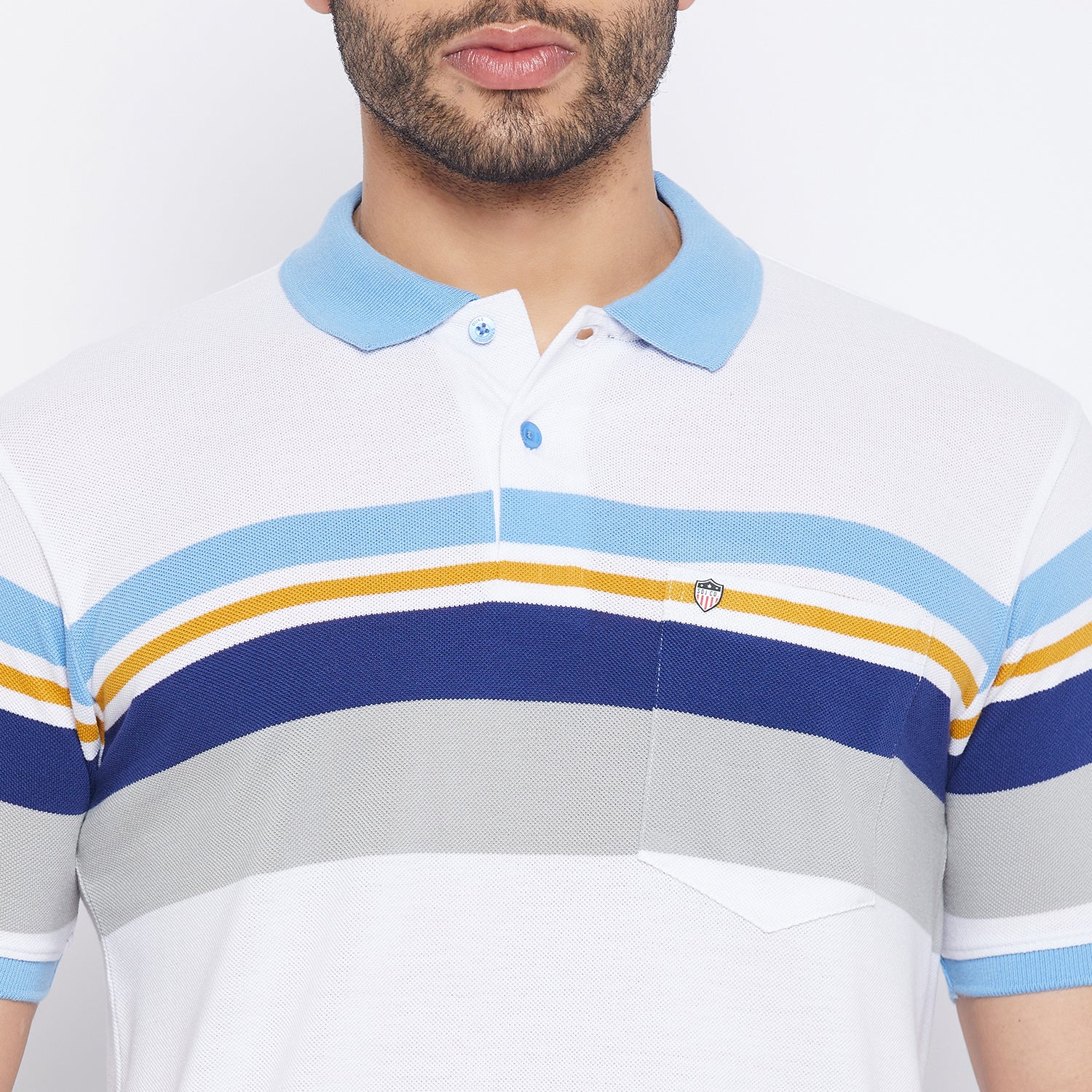 Duke Stardust Men Half Sleeve Cotton T-shirt (LF7092)
