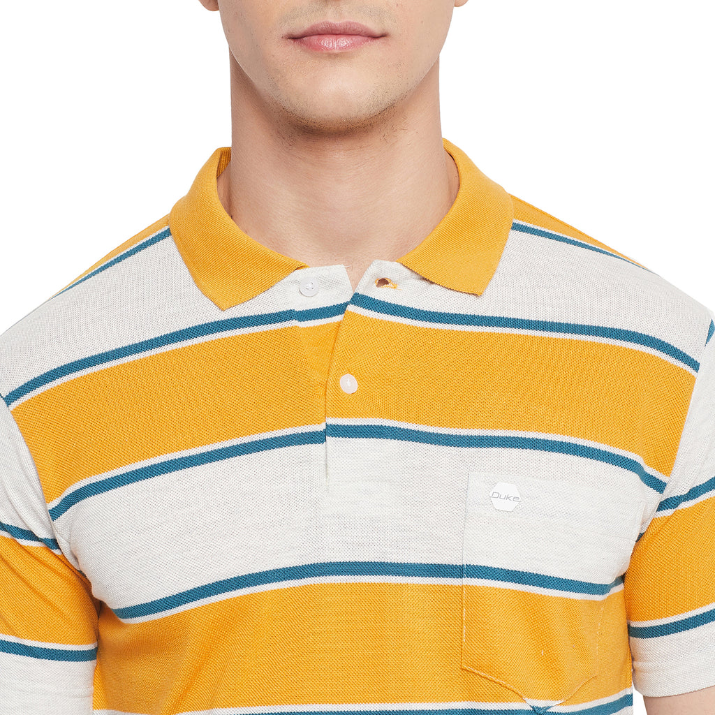 Duke Stardust Men Half Sleeve Cotton T-shirt (MTLF358)