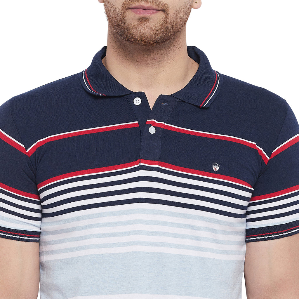 Duke Stardust Men Half Sleeve Cotton T-Shirt (LF5136)