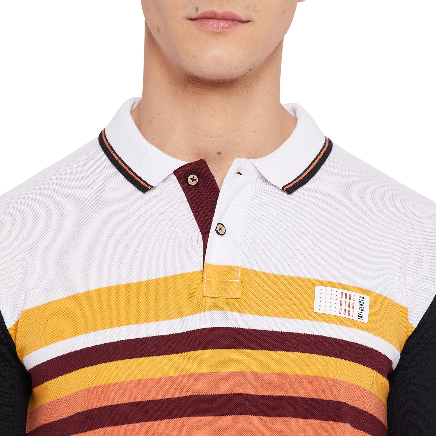 Duke Stardust Men Half Sleeve Cotton T-shirt (LF5305)