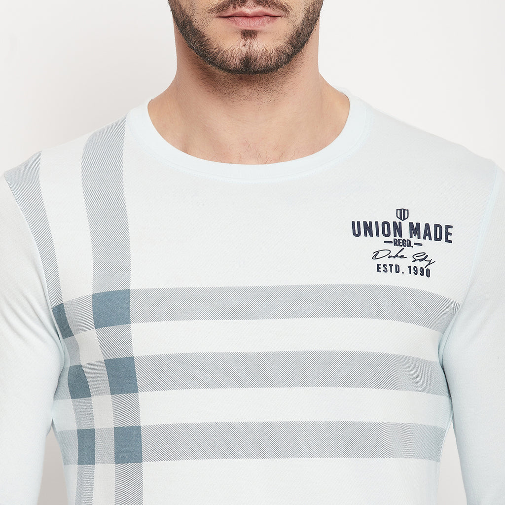 Duke Stardust Men Full Sleeve Cotton T-shirt (LF3976)