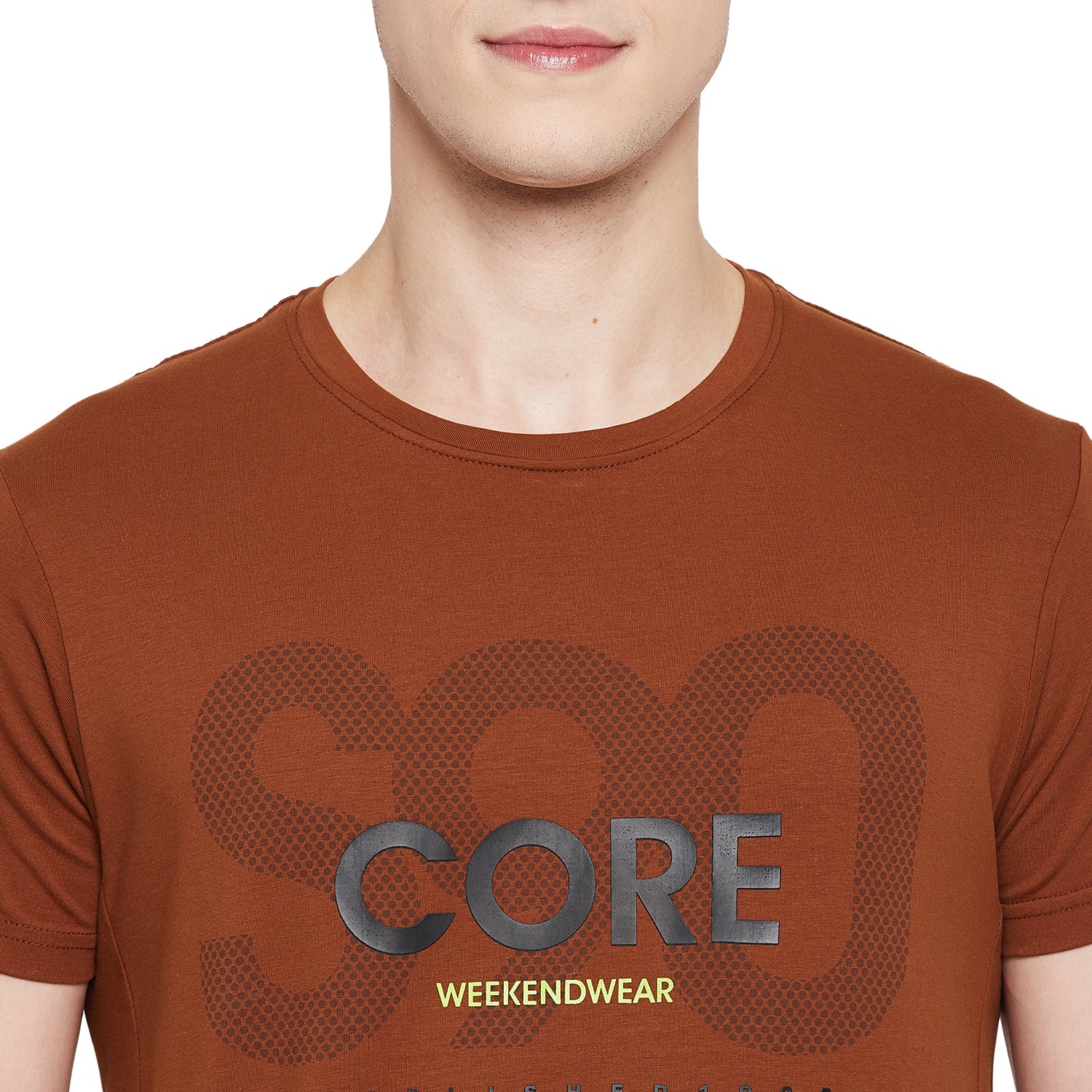 Duke Stardust Men Half Sleeve Cotton T-shirt (LF5233)
