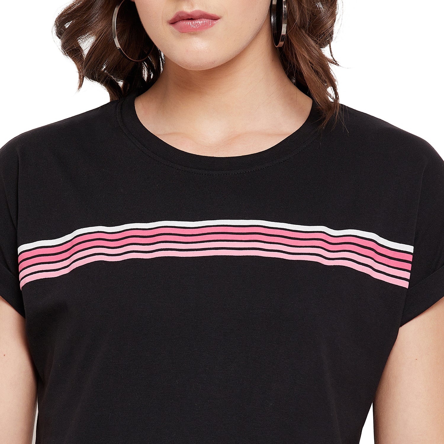 Duke Stardust Round Neck Lady Top (LFX120)