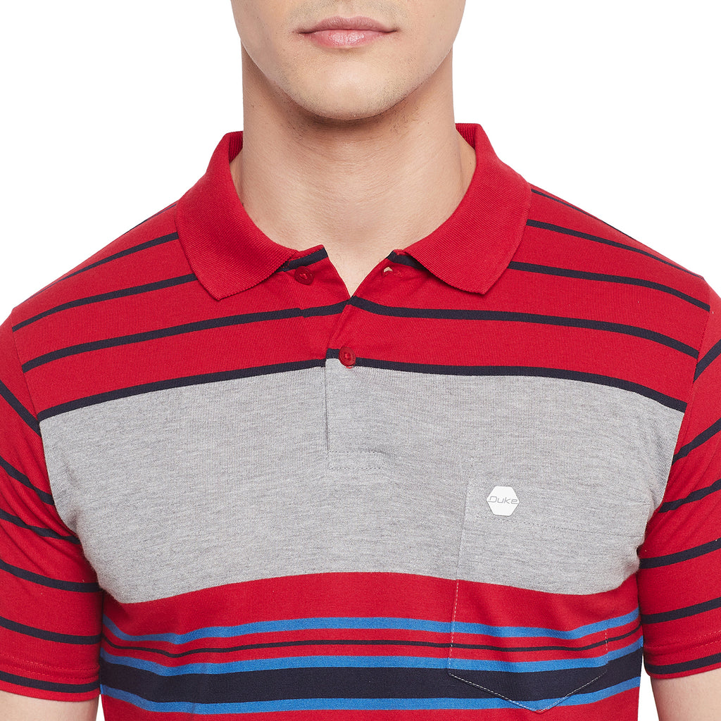 Duke Stardust Men Half Sleeve Cotton T-shirt (MTLF360)